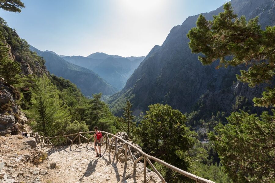From Chania/Rethymno: Samariá Gorge Guided Hike with Pickup - Agia Roumeli: lunch, Libyan Sea swim, and the “slow down” phase