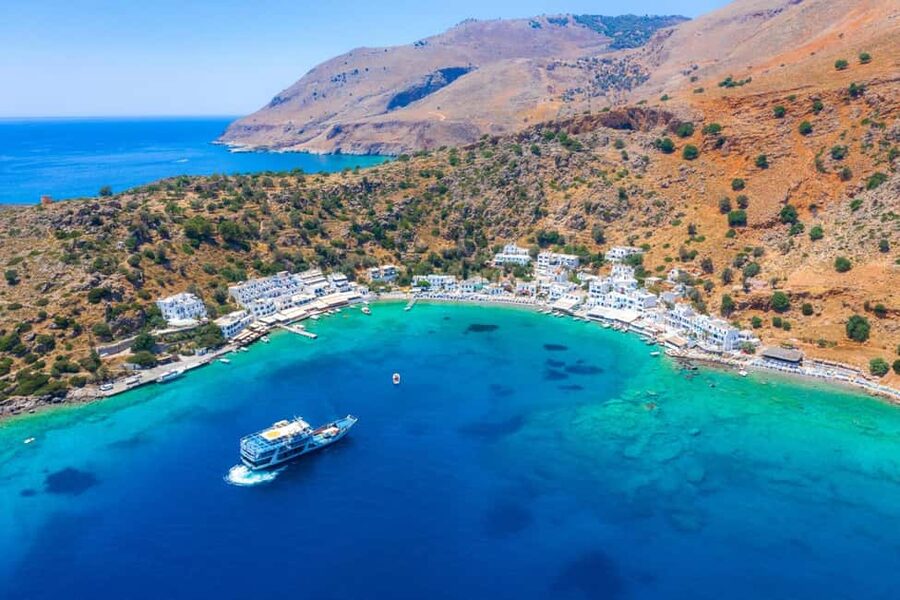 From Chania to Loutro: An Escape to Crete's Hidden Paradise - The ferry approach: cliffs, sea air, and a calm start