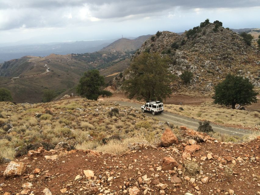 From Chania: White Mountains Land Rover Safari - Meeting the mitato shepherd’s hut in a remote area