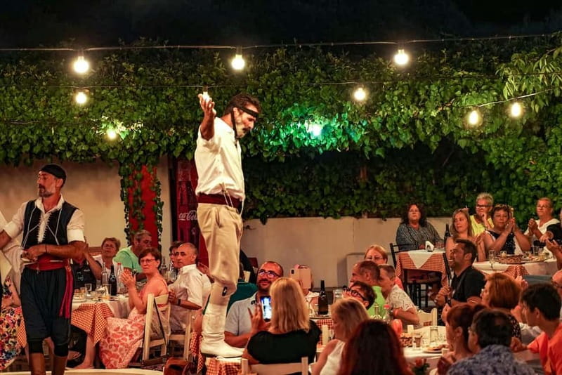 From Heraklion: Cretan Village Dinner with Music & Dancers - A Cretan village dinner that feels more like a night out than a staged show