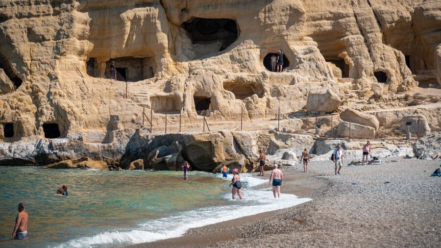 From Heraklion: Day Trip to Matala Hippie Beach and Caves - Key highlights worth your time