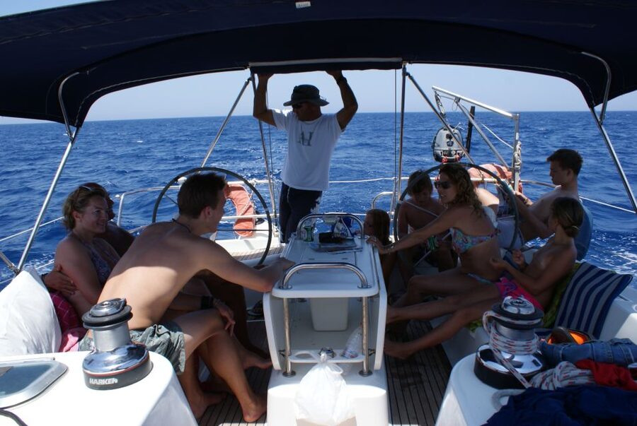From Heraklion: Dia Island Private Sailing Trip - Onboard comfort on MARYLINE: snacks, drinks, and a real captain