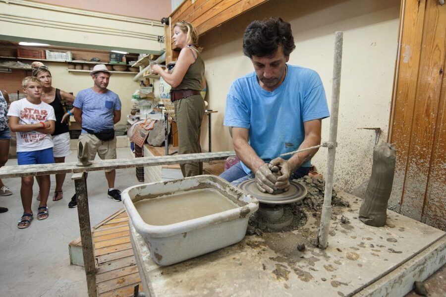 From Heraklion: Knossos and Lasithi Plateau Full-Day Tour - Knossos Palace guided tour: where the Minotaur story gets usable