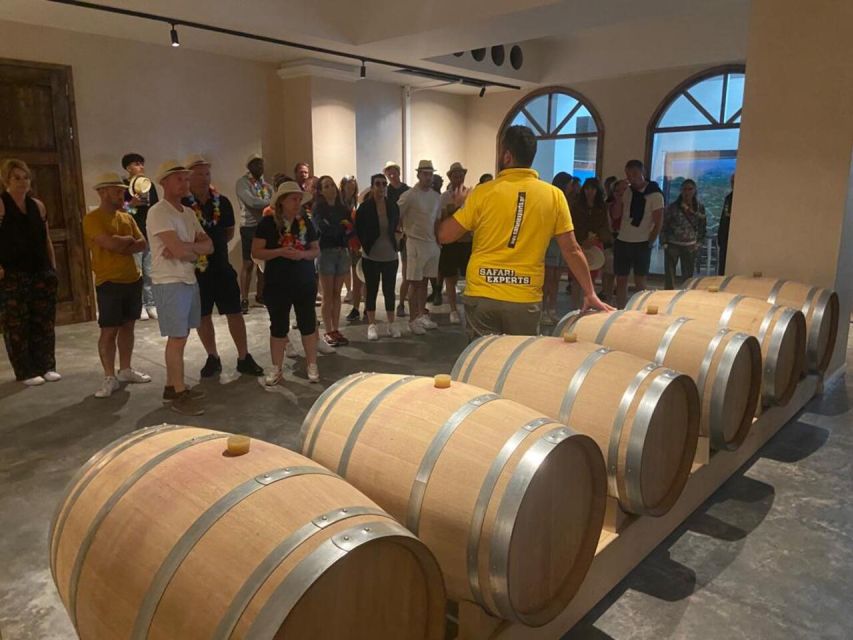 From Heraklion: Matala Beach - Caves & winery Full Day tour - Lunch at a Local Taverna: Cretan Food With Local Wine