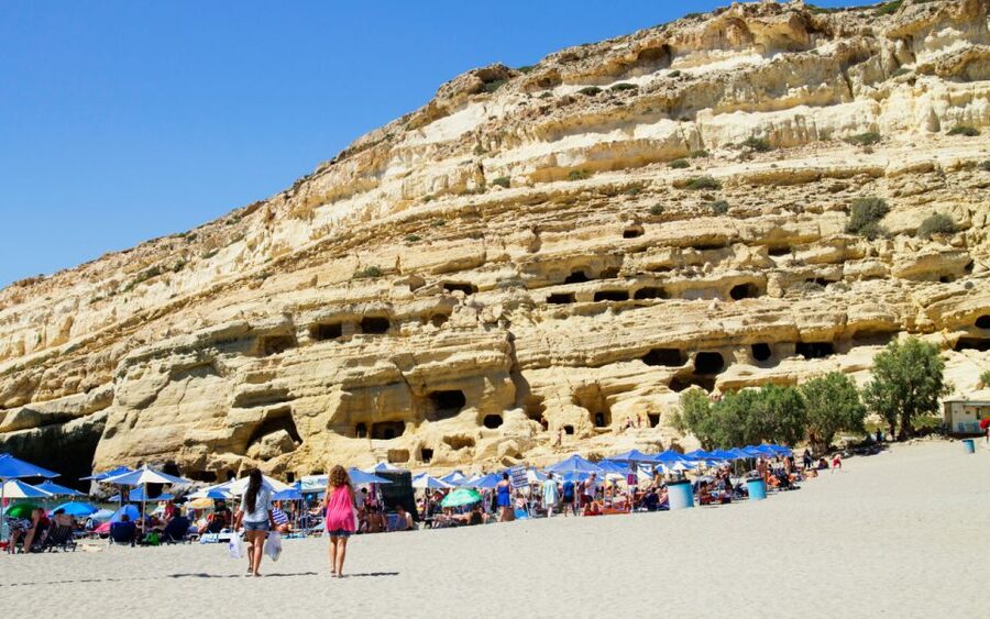 From Heraklion: Matala Hippie Beach, Relaxing Trip & Pickup - Matala Is Worth It As A Heraklion Day Trip