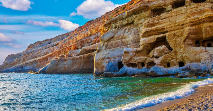 From Heraklion: Matala Hippie Beach, Relaxing Trip & Pickup - Guide Languages: What You’ll Hear On The Way