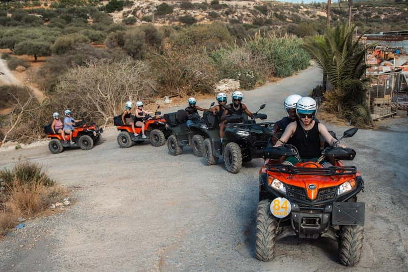 From Heraklion: Quad Safari Wild Crete Evening Tour - Stop 1: Skotino Cave on the coastal route