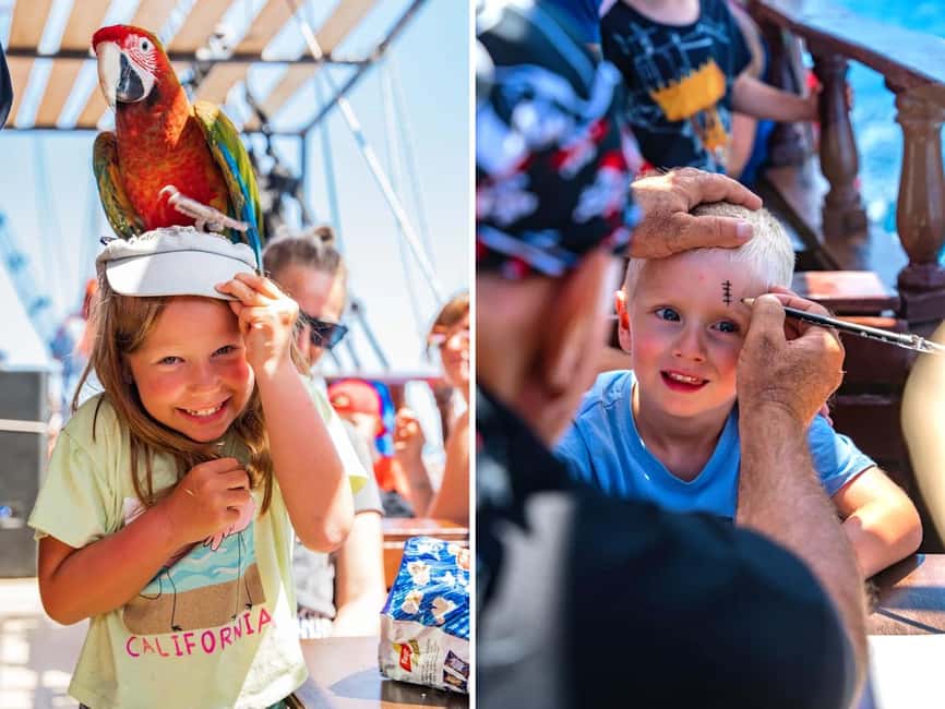 From Hersonissos: Half-Day Pirate Boat Trip with Lunch - Key things to know before you go