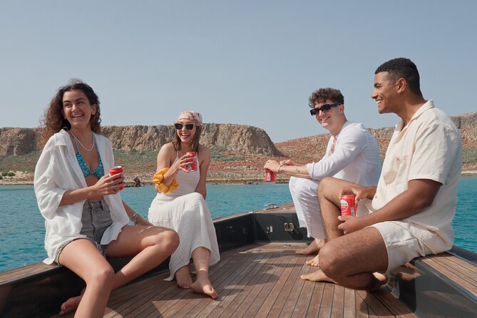 From Kissamos Balos And Gramvousa Speedboat Cruise with Drinks - Balos and Gramvousa by speedboat: the value of going fast