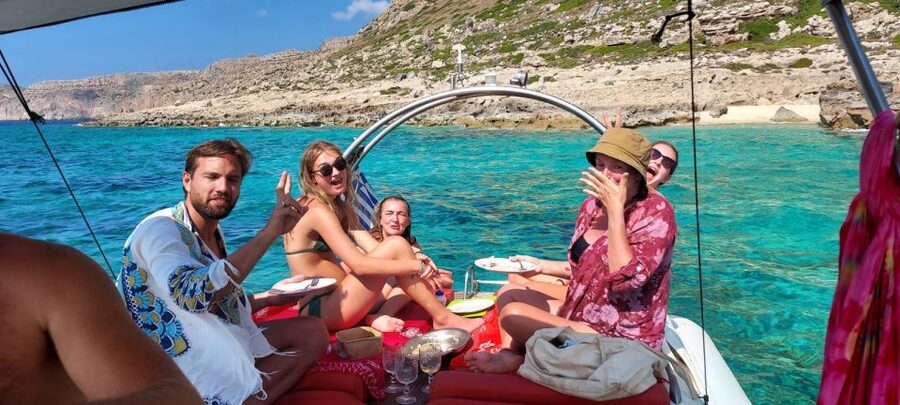 From Kissamos Port: Balos and Gramvousa Private RIB Cruise - The Skipper and On-Board Service: Safety, Style, and Small Details