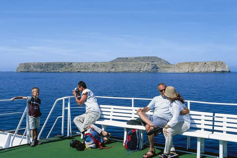 From Kissamos Port: Boat Cruise to Balos Lagoon & Gramvousa - Gramvousa Island: history, church views, and that fortress climb
