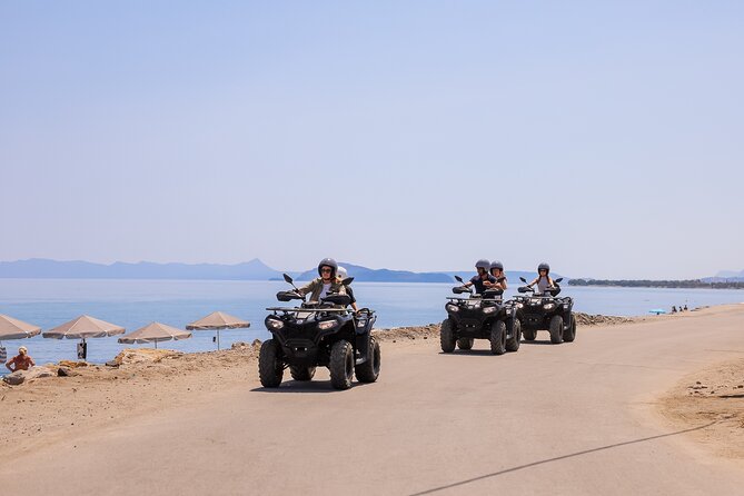 From Kolymbari: Ancient Diktyna & Hidden Beach Quad Safari - From Kolymbari Pickup To Your First Quad Skills Check