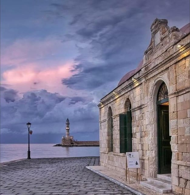 From Rethymno: Day trip to CHANIA CITY - KOURNAS LAKE - Walking Chania Old Town: Venetian Port, Minarets, and Market Stops