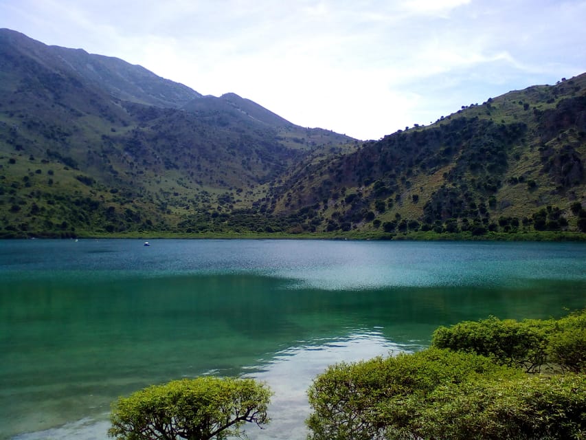 From Rethymno: Day trip to CHANIA CITY - KOURNAS LAKE - Kournas Lake Time: Sweetwater Swimming and a Slow Loop Around the Shore