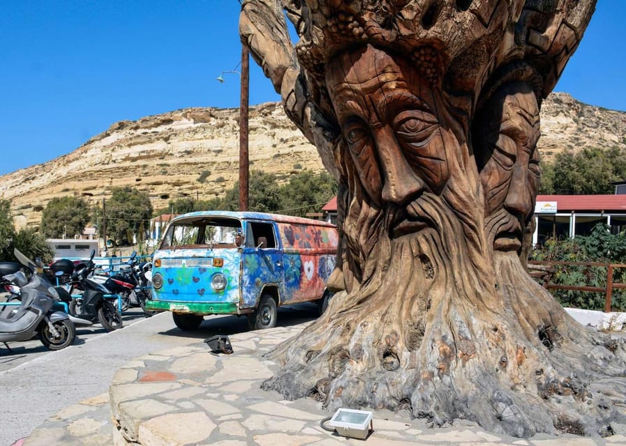 From Rethymno: Day trip to MATALA - AG.GALINI - SPILI - Where Kourtaliotiko Gorge and the Name Kalypso Fit In