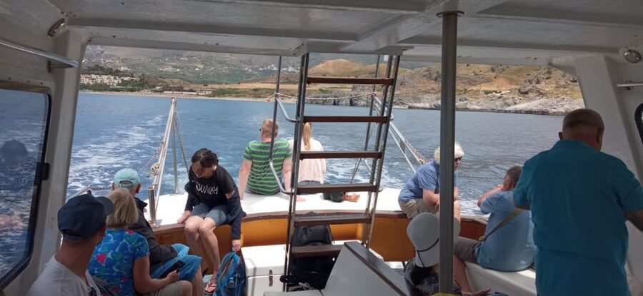 From Rethymno: Kourtaliotiko, Preveli Palm Beach, & Damnoni - Preveli Palm Beach: Where the River Meets the Palms