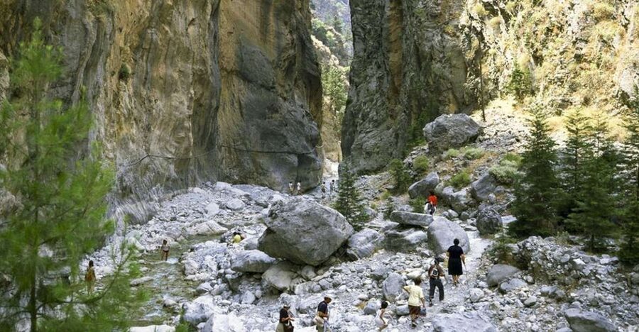 From Rethymno: Samaria Gorge Full-Day Trek, Pickup & Guide - Agia Roumeli: the village finish, swimming time, and where to eat
