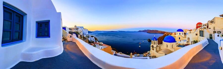 From Rethymno: Santorini Guided Tour and Cruise from Crete - The high-speed ferry: sea breeze, snack bar, and small-fee Wi‑Fi
