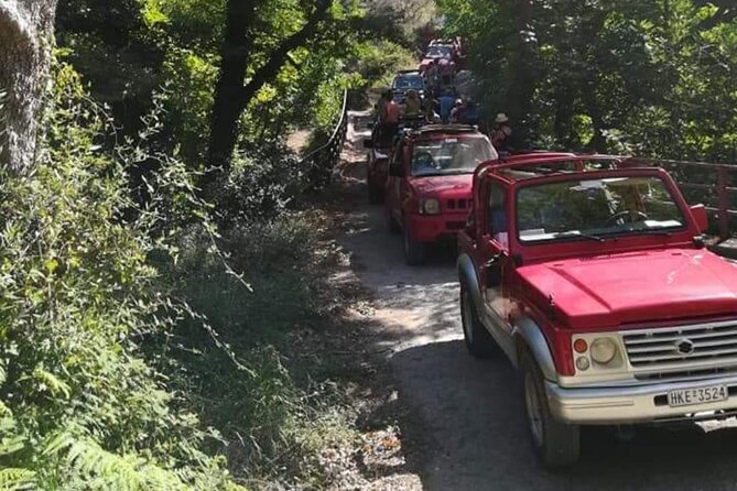 Full-Day 4x4 Self-Drive Safari in East Crete with Lunch - Pickup at 8:00 and what your convoy day will feel like