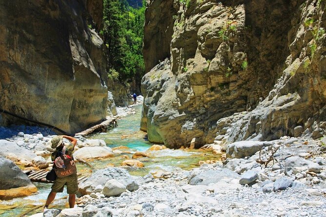Full Day Hiking at Samaria Gorge&Agia Rumeli Beach from Heraklion - Entering Samaria Gorge National Park: the hike that defines the day