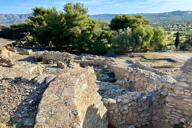 Full-Day Private Tour in Matala Caves and Ancient Gortyn in Crete - Matala Beach: Golden Sand Time and Free Admission