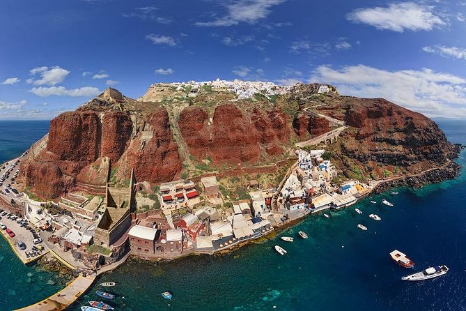 Full-Day Trip to Santorini island by Boat from Rethymno with Transfer your Hotel - Santorini by Air-Conditioned Vehicle: Getting Your Bearings Fast
