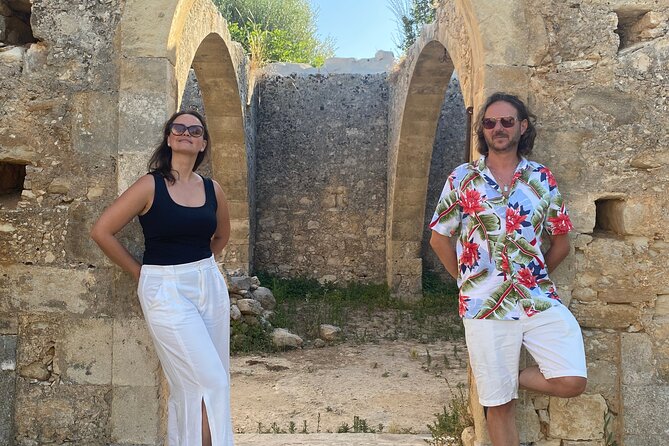 Gastronomy tour and wine tasting in traditional villages - Georgioupolis olive oil mill with Antonis: process first, then tasting