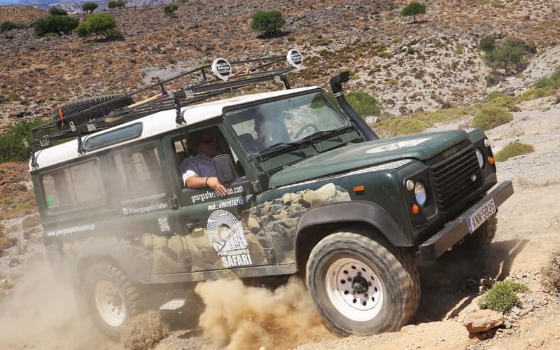 Georgioupolis Half Land Rover Safari - Olive Oil Mill Stop: See Production, Then Taste It