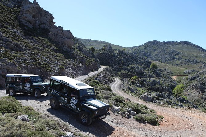 Georgioupolis Safari Off Road Tours Outdoor Activities Land Rover Defender - Lake Kournas: a fast first stop with myth-meets-morning energy