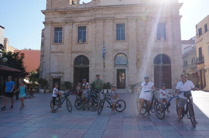 Good Morning Chania Bike Tour - Riding toward the harbor: the quieter meeting points and viewpoints