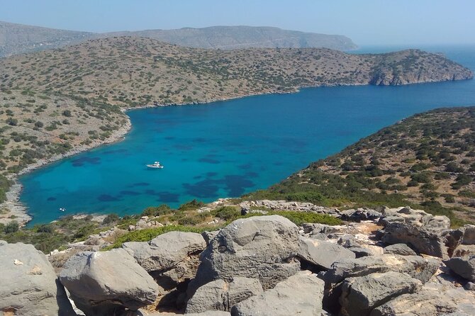 Have Fun Cruising Agios Nikolaos - Elounda Bay - Snacks, Drinks, and the On-Board Raki + Watermelon