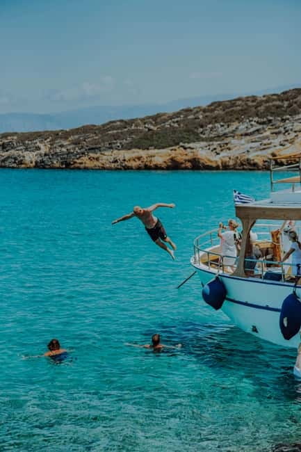 Heraklion Areas : Elounda Boat Trip -The Authentic - Barbarossa Cave: pirate legend, short and sweet