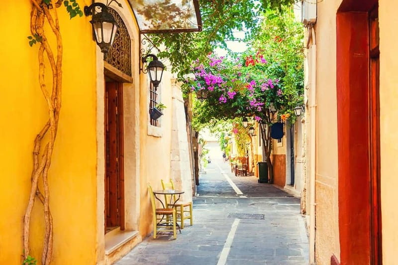 Heraklion Areas:Rethymno,Chania & Lake Kournas Full-Day Tour - The Rethymno Old Town Stop: Cobblestones, Ports, and Easy Wandering