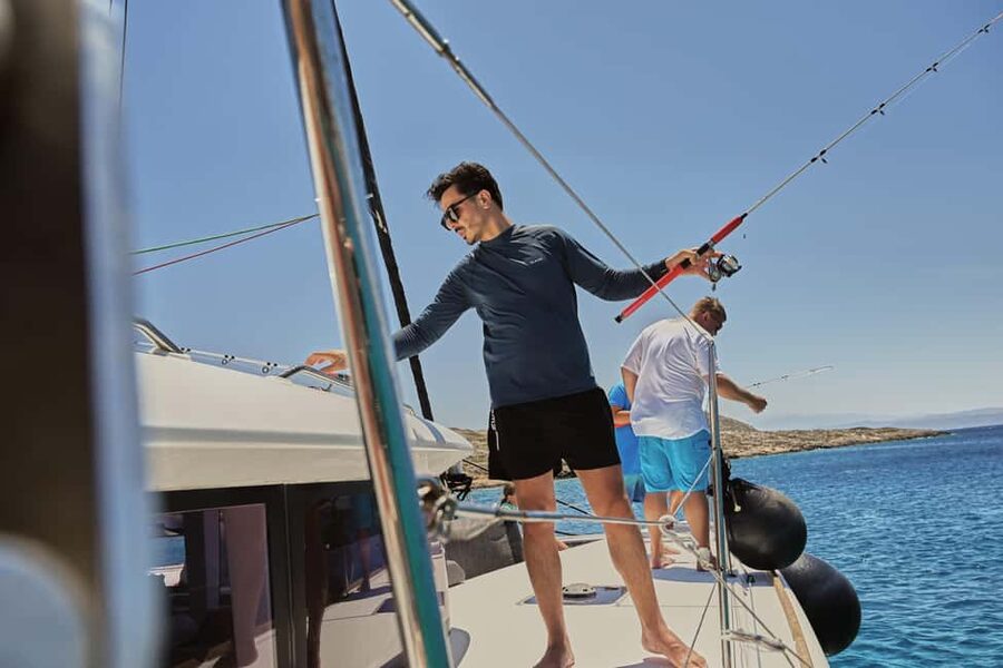 Heraklion:Dia Island Catamaran Cruise with Lunch, Water Toys - Snorkeling with provided masks and real guidance
