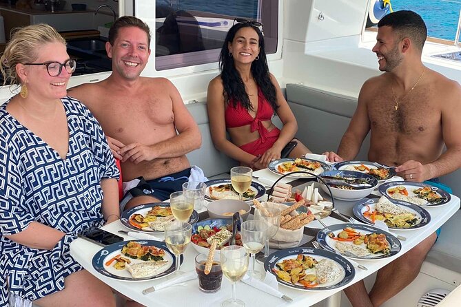 Heraklion: Dia Island Catamaran Cruise with Water Toys - Where You Meet in Heraklion: Getting Started Without Stress