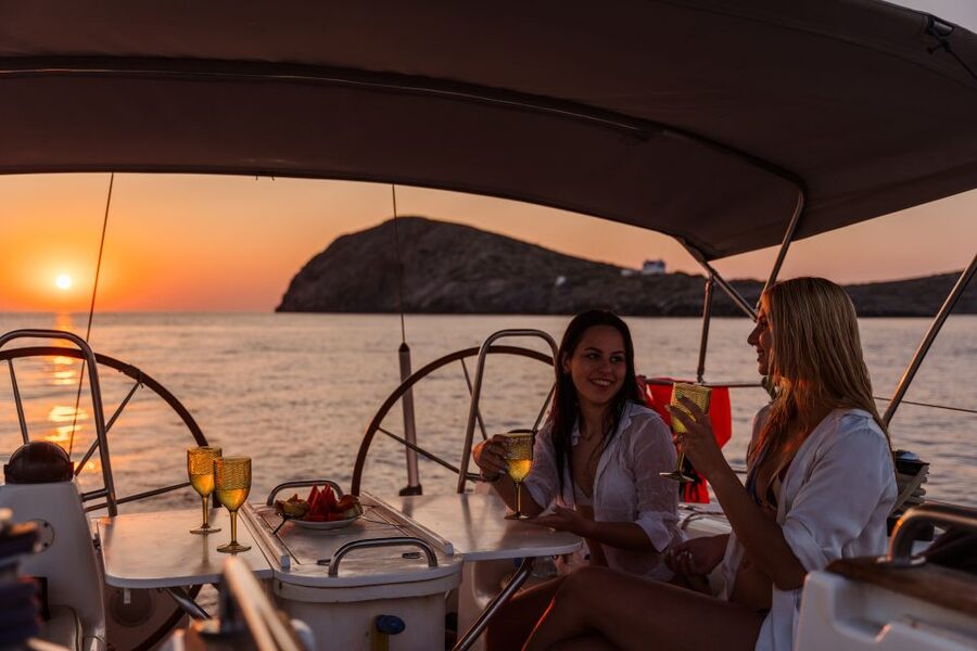Heraklion: Dia Island Sailing Cruise with Snorkeling - Itinerary feel: one bay to start, a possible second bay, and time that follows the weather