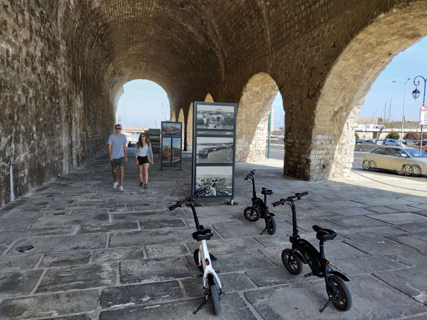 Heraklion: Ecobike Sightseeing Tour with Greek Meze - Agios Minas Cathedral and Agios Titos Church: religious sights without the pressure