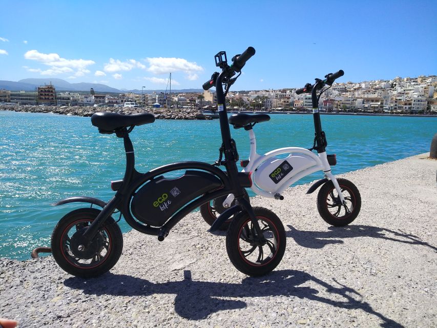 Heraklion: Ecobike Tour with Food tasting - Price and value: $128 for food, guide time, and transport