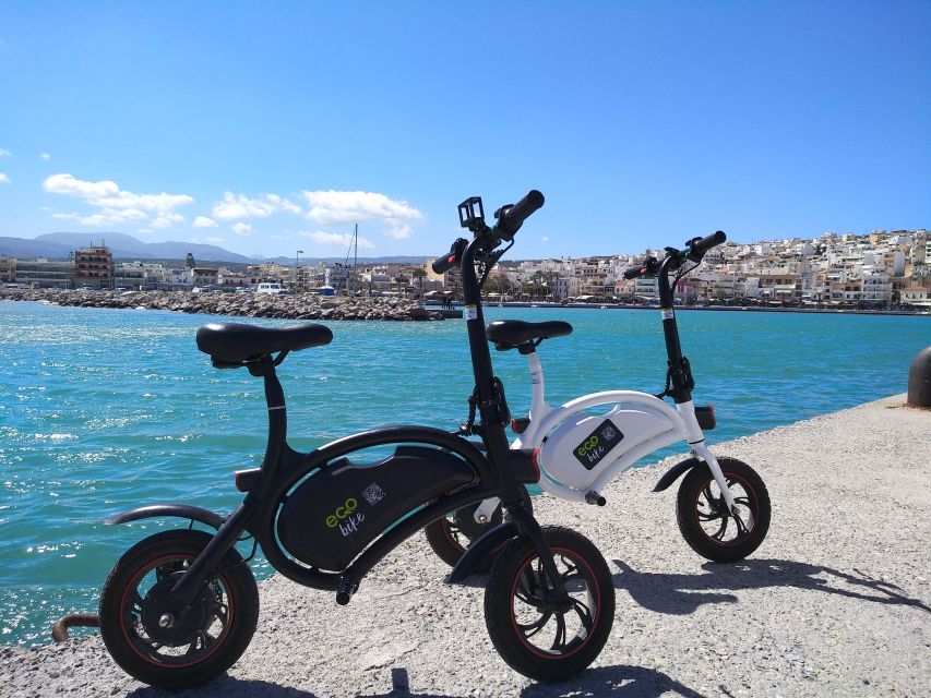 Heraklion: Ecobike Tour with Wine Tasting - The Route: From Karavolas Photo Stops to Morosini Lions Fountain