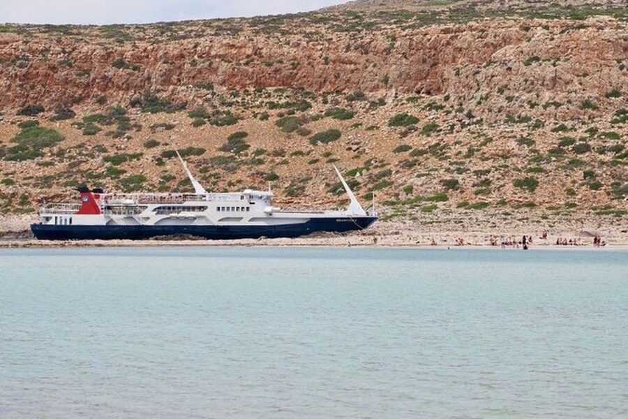 Heraklion: Gramvousa Island Day Trip & Balos Beach - Ferry Ride to Gramvousa: Views, Commentary, and That Sea-Air Feeling