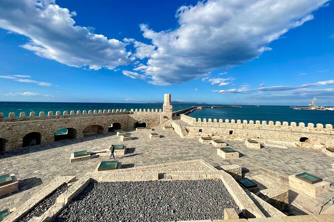 Heraklion Highlights: Knossos, Museum & Historic City Drive - Rocca a Mare and Koules Fortress: Port Views and Quick Sea Air