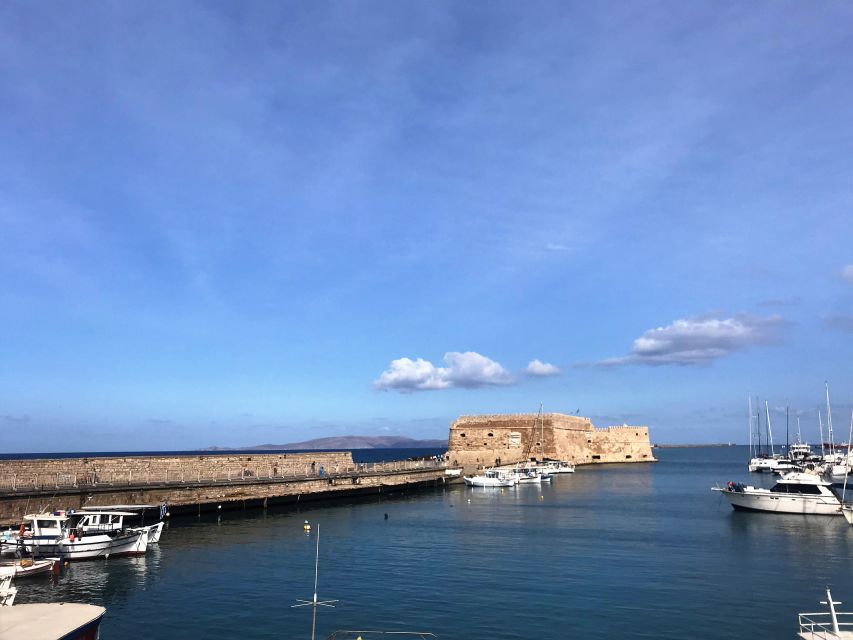Heraklion: History & Culture Walking Tour with Food Tasting - Key highlights you’ll feel fast