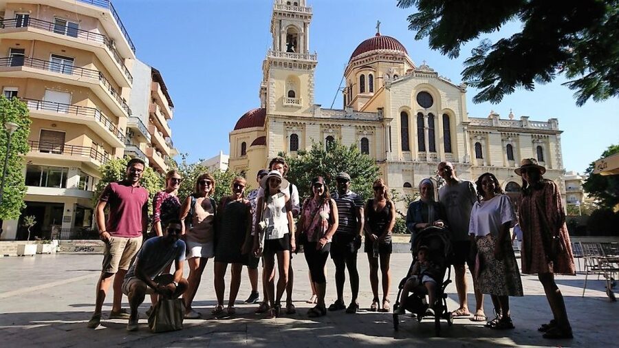 Heraklion: History & Culture Walking Tour with Food Tasting - Wine and raki: tasting in old streets (with context)