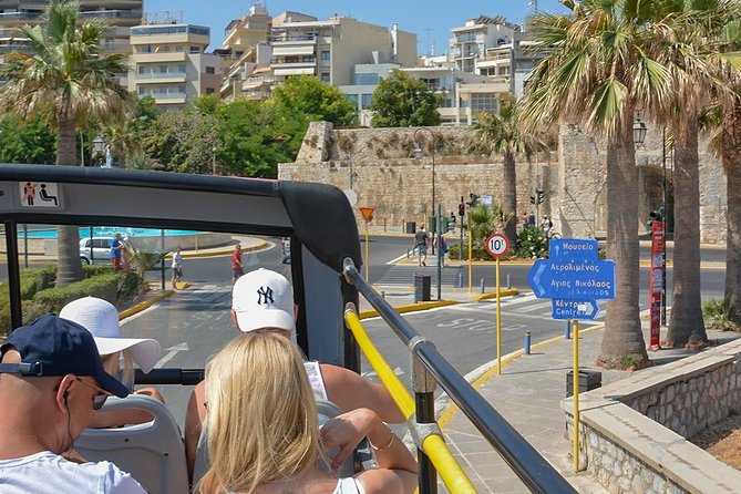 Heraklion Hop-On Hop-Off Bus Tour - Riding with the onboard audio in eight languages