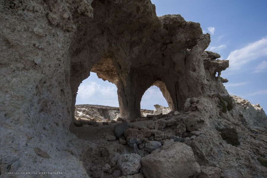 Heraklion, Malia & Agia Pelagi:Boat Trip to Koufonisi Island - Sailing into Koufonisi: caves, steep cliffs, and photo timing