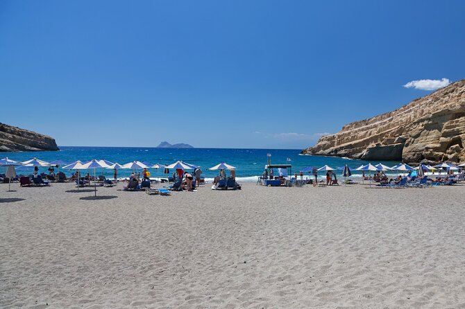 Heraklion: Matala Beach, Hippie Caves & Odigitria Monastery - Hippie Caves at Matala: History in the Cliffside Setting