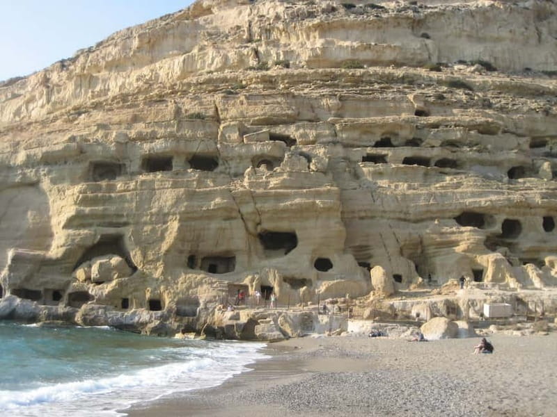 Heraklion: Matala & Zaros Hidden Treasures Day Trip - Phaistos: 45 Minutes With Minoan History (And Big Views)