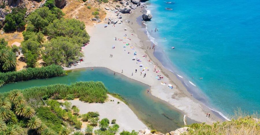 Heraklion: Preveli By Boat, Damnoni & Kourtaliotiko Springs - From Heraklion Pickup to a Long South-Day Worth It