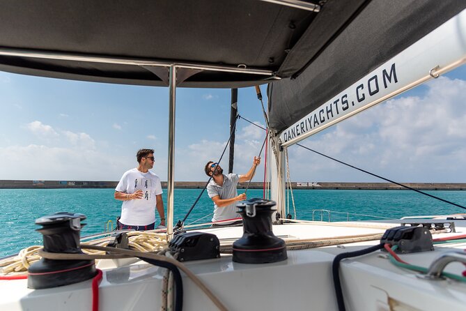 Heraklion: Private Catamaran Cruise to Dia with Meal & Drinks - Dia Island activities: swim, snorkel, fishing, and SUP time