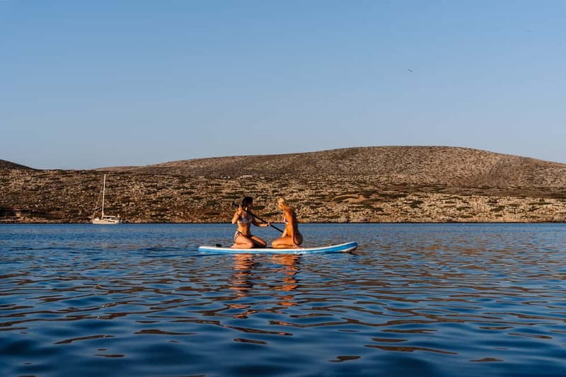 Heraklion: Sunset Sailing Cruise Dia Island with Snorkeling - The Dia stop: snorkel time, marine life, and real water color